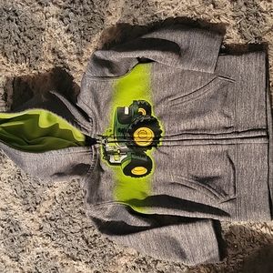Kids 2T John Deere Zip Up Hoodie